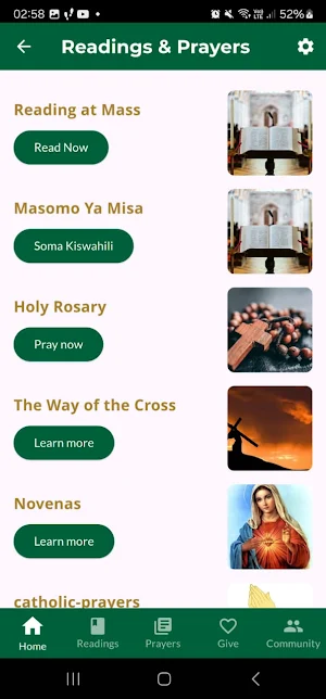 Catholic Mass Readings Screenshot 3