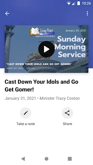 Living Water CCC Screenshot 2