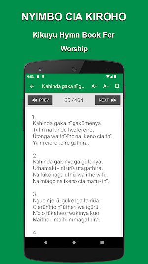 Nyimbo Cia Kiroho Screenshot 1