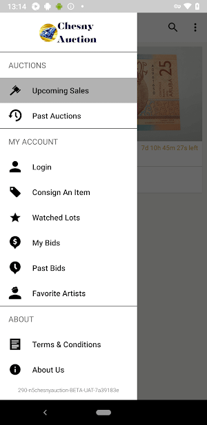 Chesny Auction Screenshot 3