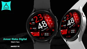 Amser Rieka Digital Watchface Screenshot 0