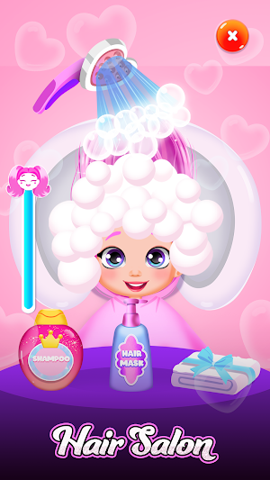 Hair Salon and Dress Up Girl Screenshot 3