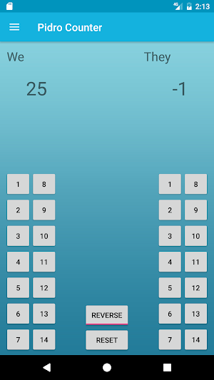 Pidro Counter Screenshot 1
