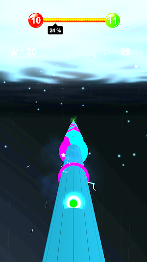 Color Stack - 3D Ball Game Screenshot 2