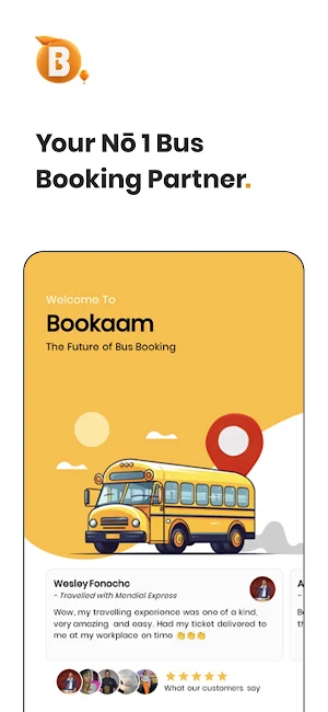 Bookaam: Bus Booking Made Easy Screenshot 1