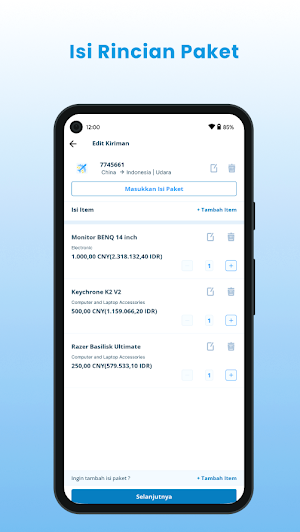 Titipkirimin Screenshot 2