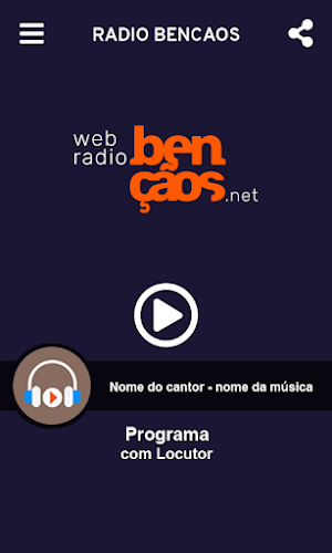 Radio Bençãos Screenshot 0