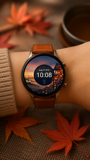 Kiyomizu Japanese Watch Face Screenshot 1