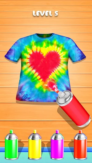 Tie Dye Dress Clothes Designer Screenshot 2