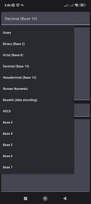 Base Converter Screenshot 3