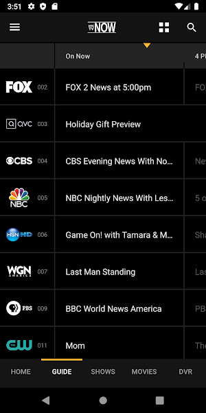 HTC TV NOW Screenshot 1