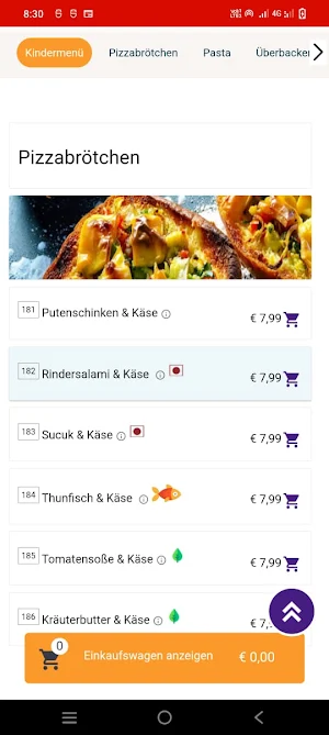 Pizza Bella Parma Malsch Screenshot 2