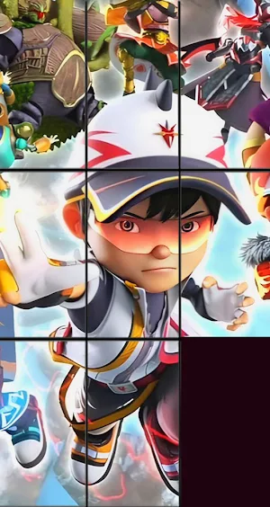 Puzzle Boboi-boy Galaxy Screenshot 0