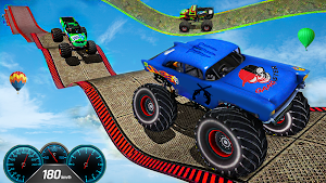 Legent Race:Monster Ramp Stunt Screenshot 2