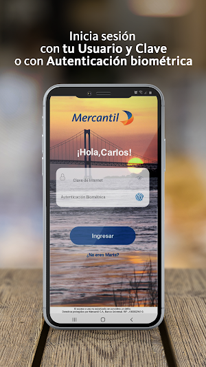 Mercantil Móvil Empresas Screenshot 1