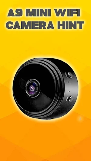 A9 Mini WiFi Camera Hint Screenshot 3