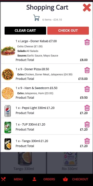 Perfect BBQ Pizza Kebab House Screenshot 2