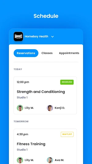 Homeboy Health Screenshot 2