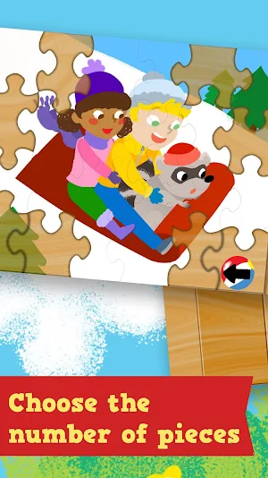 Season Puzzles for Kids Screenshot 1