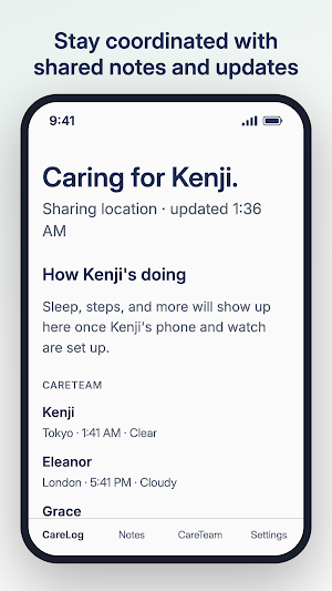 KinectedCare Screenshot 2