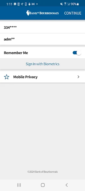 BOB Business Mobile Screenshot 0