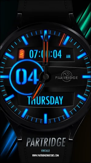 Command Watch Face Vintage V20 Screenshot 3