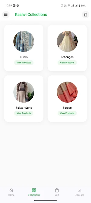 Kashvi Collections Screenshot 2