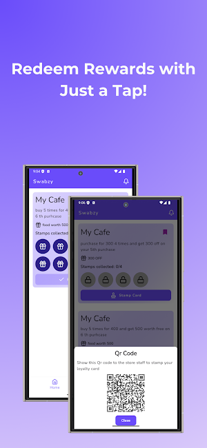 Swabzy - Digital Loyalty Cards Screenshot 2