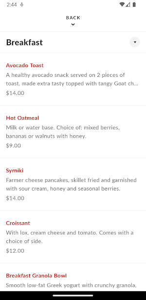 WOW Bistro Screenshot 2