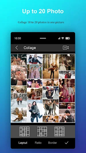 Love Collage & Photo Editor Screenshot 1