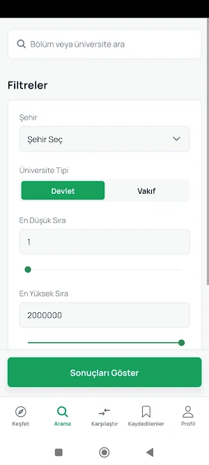 UniRehber Screenshot 0
