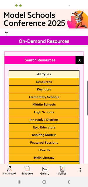 Model Schools Conference Screenshot 3