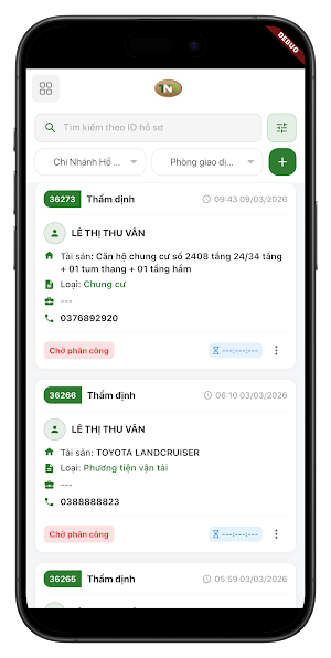 TND Mobile Screenshot 1