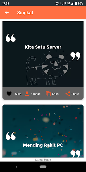 Status Hade WA Screenshot 2