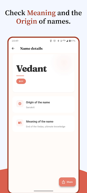 Hindu Baby Names and Meaning Screenshot 3