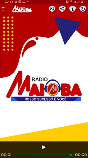 Radio Web Maioba Screenshot 1