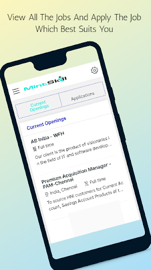 Mint Job Search App Screenshot 3