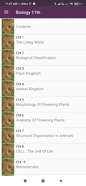 Class 11th Biology NCERT - 2021 Latest edition Screenshot 2