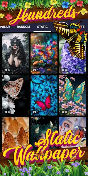 butterfly wallpaper Screenshot 3