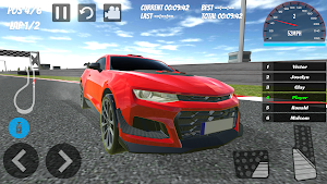 Racing Chevrolet Car Simulator 2021 Screenshot 1