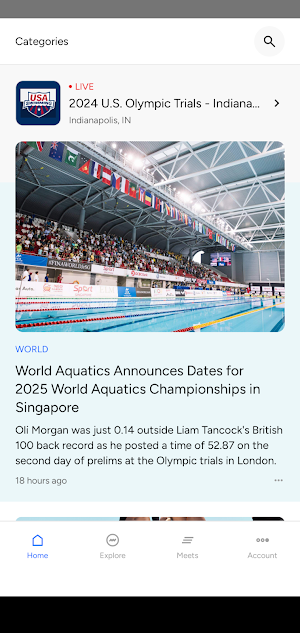 Swimming World Screenshot 0
