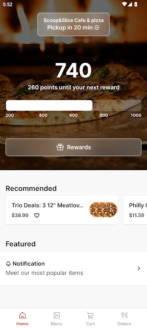 Scoop&Slice Cafe Screenshot 0