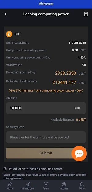 Cloud Coinpro Screenshot 1