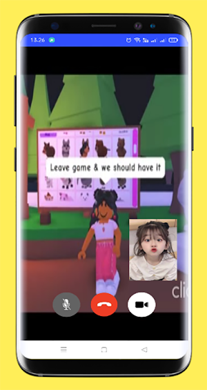 Prank Video Call Adopt Me Pets Screenshot 0