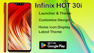 Launcher INFINIX HOT 30i Theme Screenshot 1