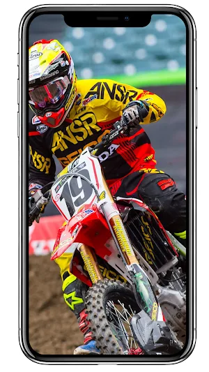 Motocross Enduro Racing Wallpaper Screenshot 2