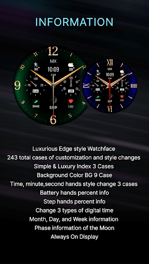 MIMIX Agnes Luxury Watchface Screenshot 3