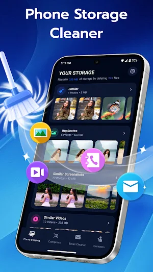 Phone Cleaner: Swipe to Delete Screenshot 0