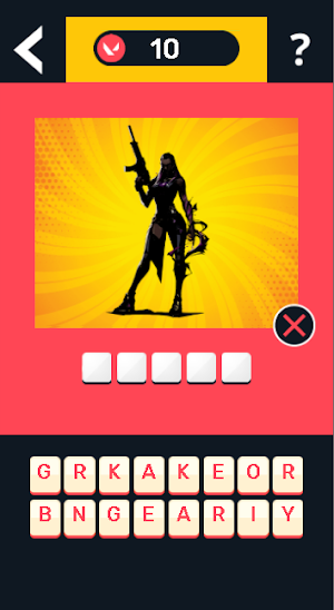 GUESS VALORANT AGENT’S SHADOW Screenshot 2