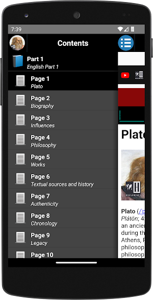 Plato - Biography Screenshot 0